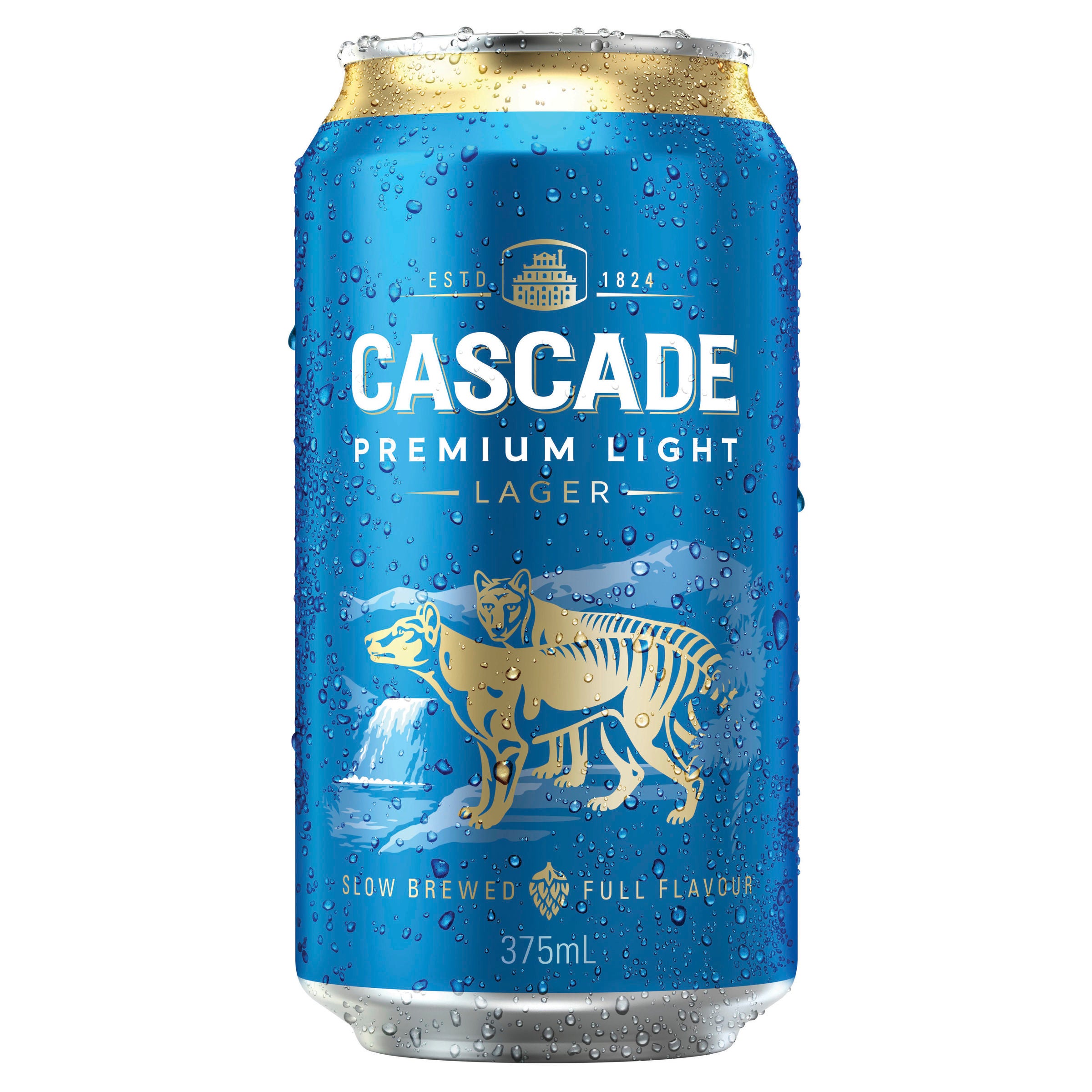 Cascade Premium Light Beer Case 24 x 375mL Cans 2.4%