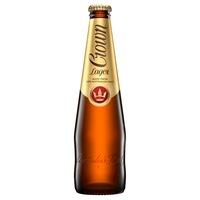 Crown Lager, Premium Lager Beer, Made from 100% Australian Malt, Crisp & Clean Finish, 4.9% ABV, 375mL (48 x Bottles)