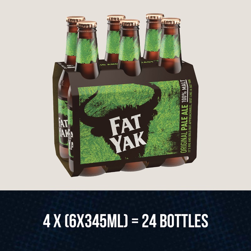 Fat Yak Original Pale Ale Beer Case 24 x 345mL Bottles Buy Beer