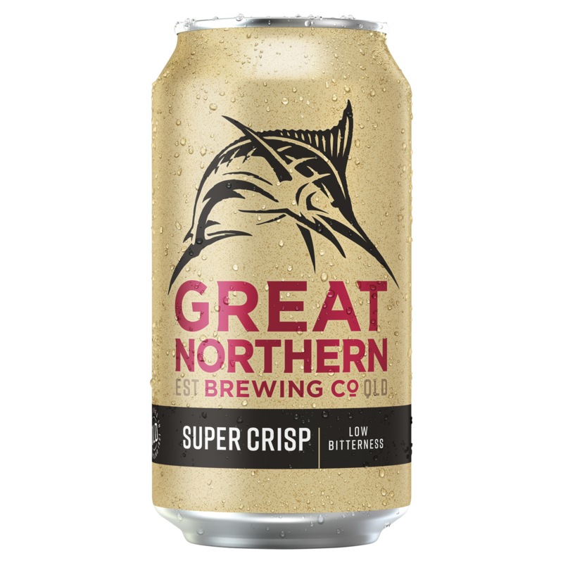 Buy Great Northern Super Crisp Lager Beer 48 x 375ml Cans MyDeal