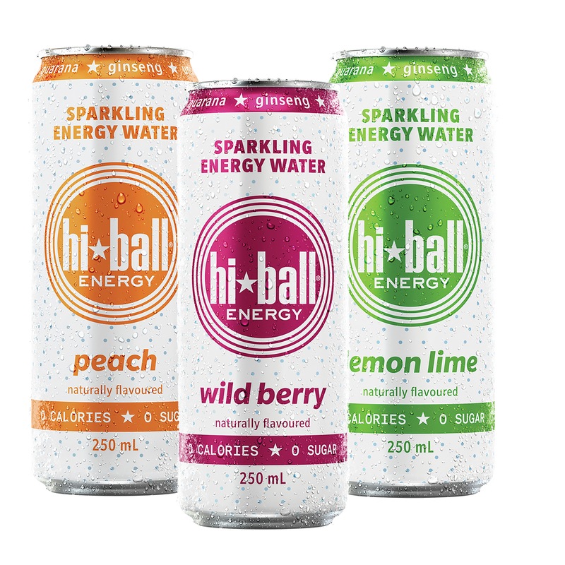 Buy Hiball Sparkling Energy Water Mixed Pack 12 x 250ml MyDeal
