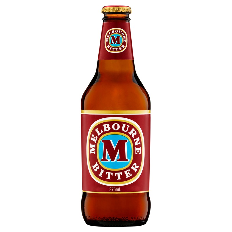 Buy Melbourne Bitter Beer Case 24 x 375mL Bottles MyDeal