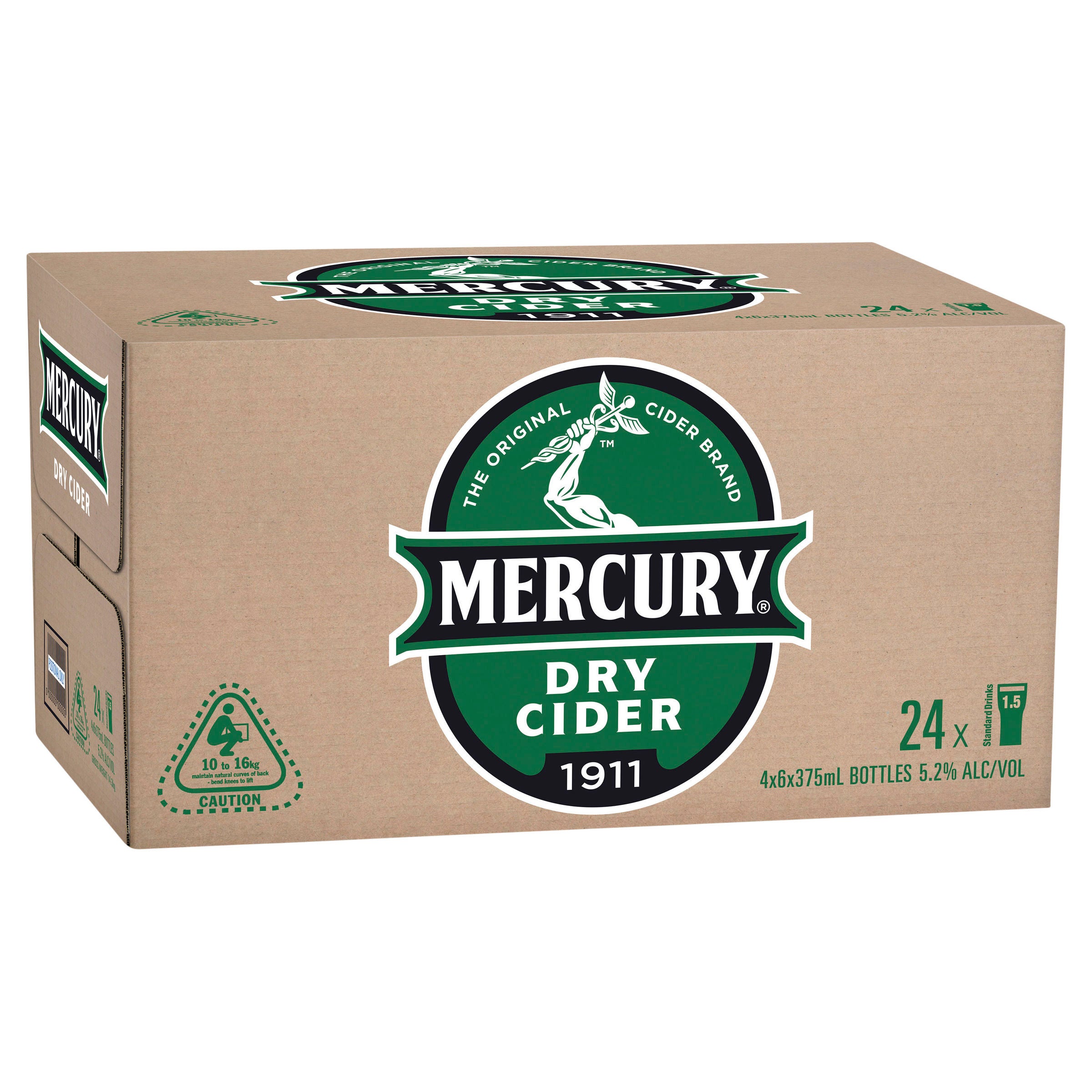 Mercury Dry Cider Case 24 x 375mL Bottles