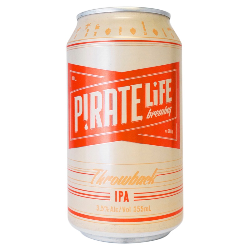 Buy Pirate Life Throwback India Pale Ale Beer Case 16 x 355mL MyDeal