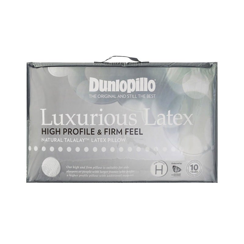Dunlopillo Luxurious Latex High Profile & Firm Pillow