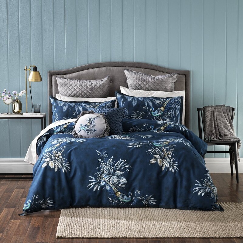 Buy Sienna Indigo Quilt Cover Set by Bianca MyDeal