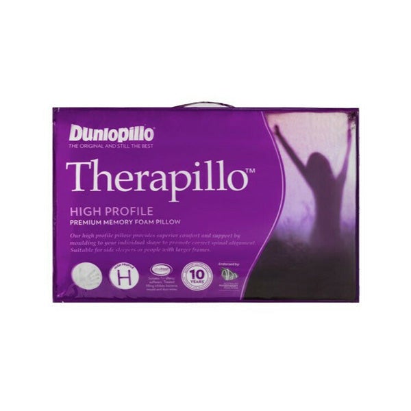 Therapillo Premium High Profile Memory Foam Pillow