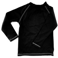Aqua Perla Girl Lola Black Spf50+ Rash Vest