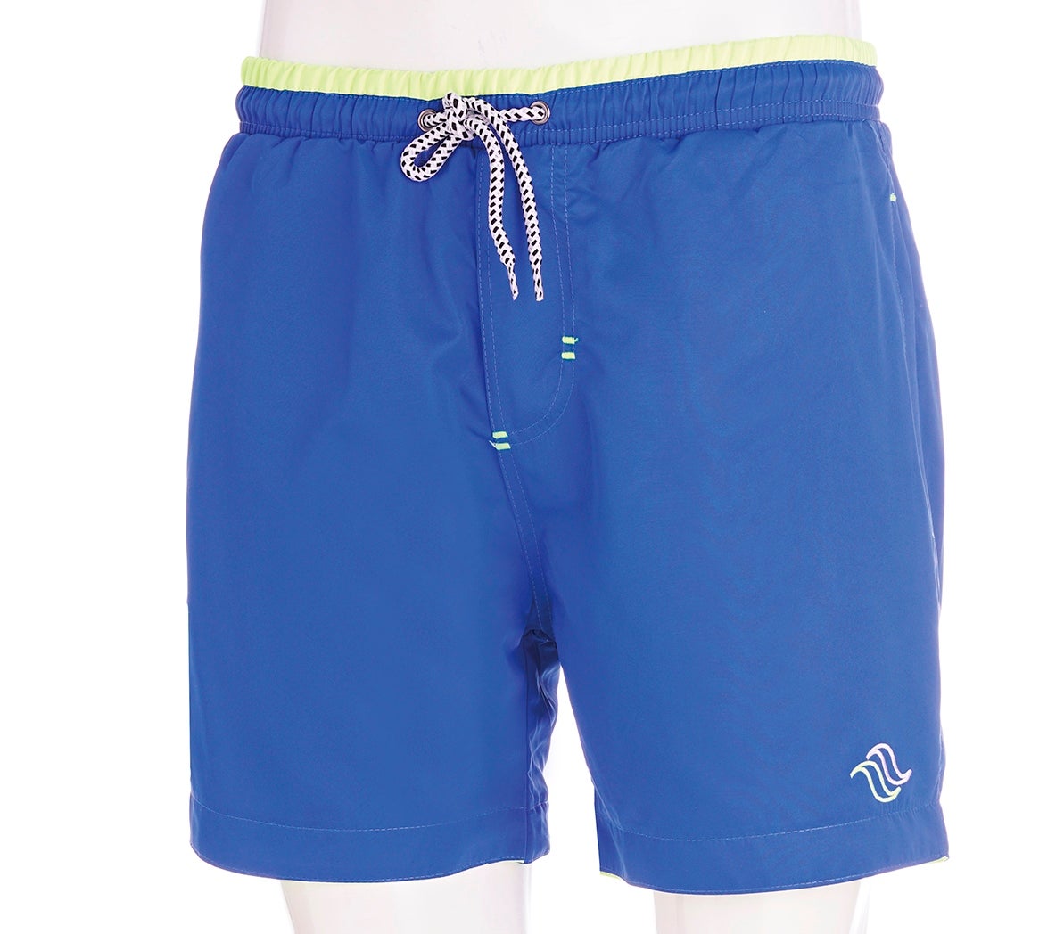 Aqua Perla Mens Rudy SPF50+ Blue Swim Short