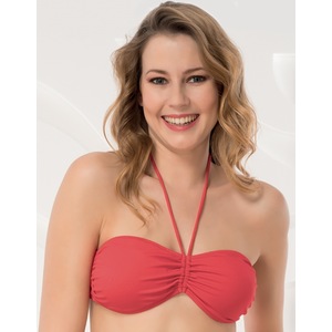 Aqua Perla Womens Noumea Red Bikini Top