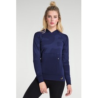 Jerf Womens Bandon Blue Seamless Hoodie