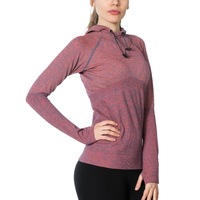 Jerf Womens Linga Brick Seamless Hoodie