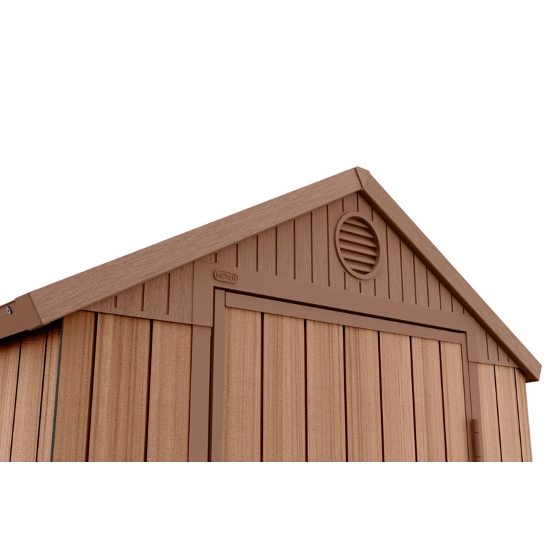 Buy KETER Darwin 4x6 Outdoor Storage/Garden Shed (Brown) - MyDeal