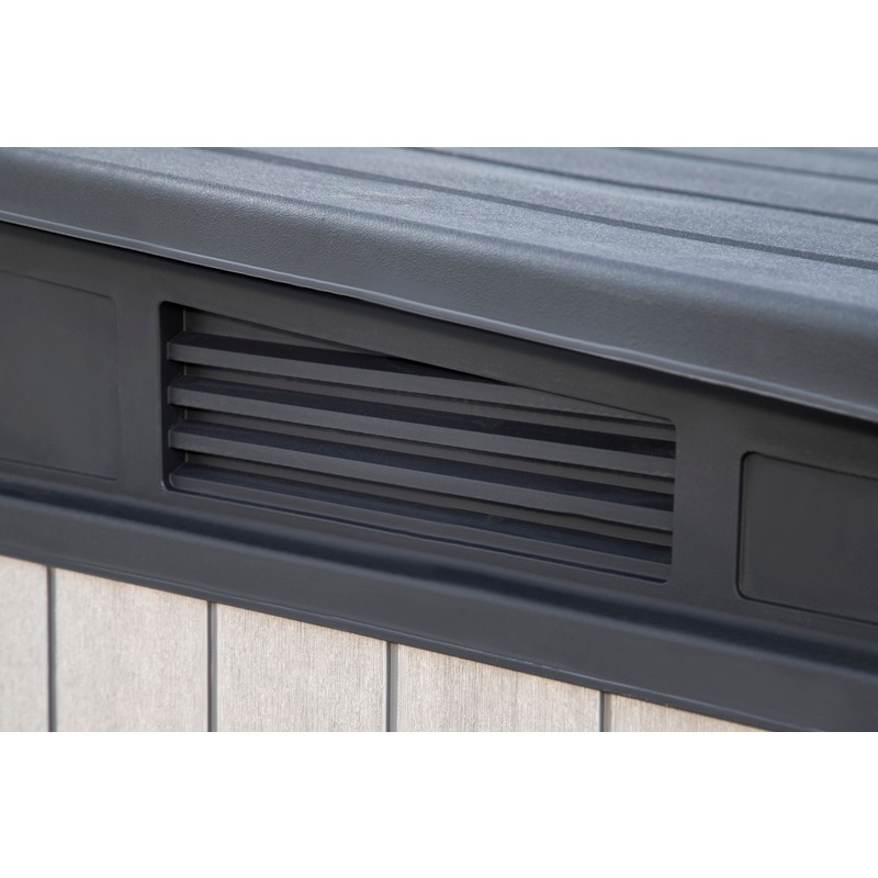 Buy KETER Elite Store Outdoor Storage/Wheelie Bin Shed (Deco Grey