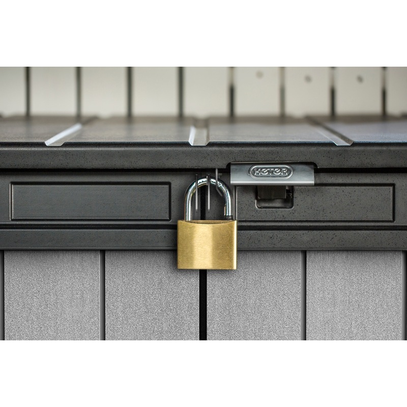 Buy KETER Elite Store Outdoor Storage/Wheelie Bin Shed (Deco Grey