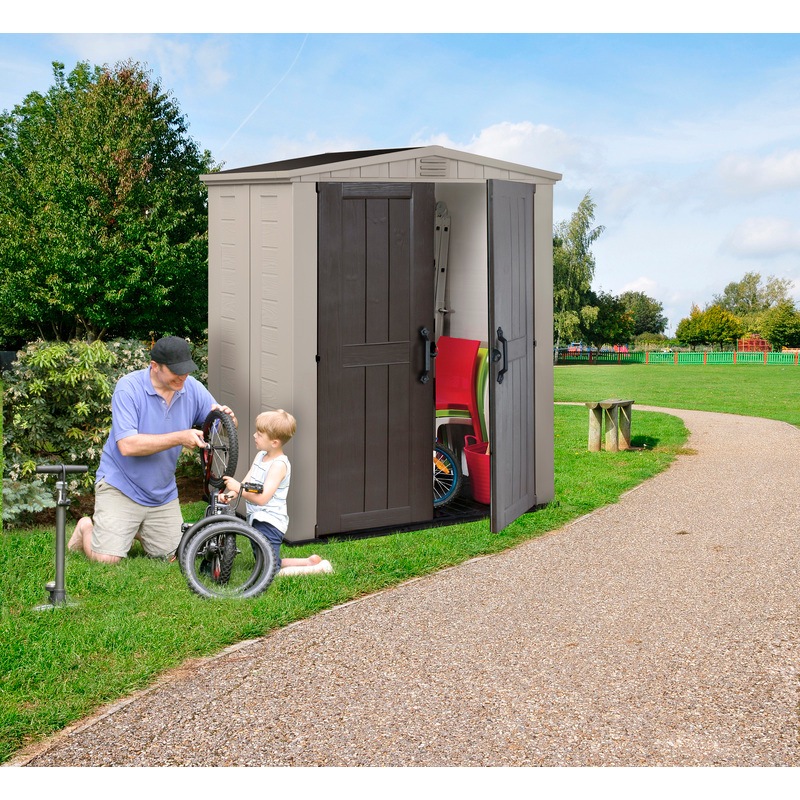 keter factor 6x3 outdoor storage