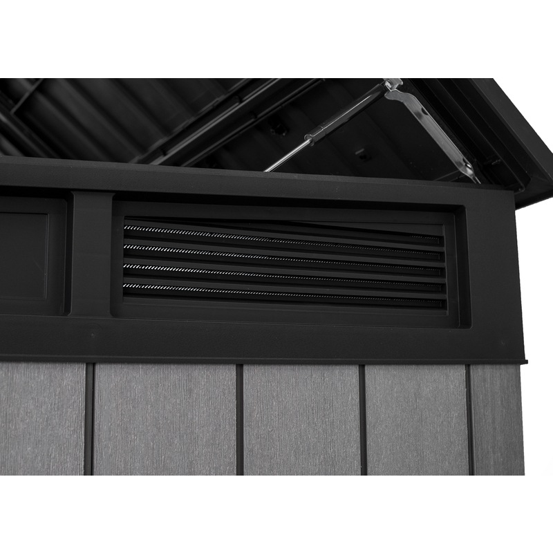 Buy KETER Grande Store Outdoor Storage/Wheelie Bin Shed (Deco Grey