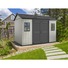 Buy KETER Oakland 1175 Large Outdoor Storage/Garden Shed (Deco Grey ...