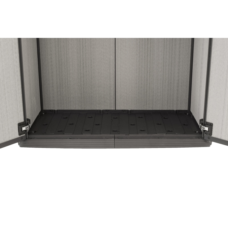 keter patio store outdoor storage wheelie bin shed deco grey anthracite buy plastic sheds 7290106934146