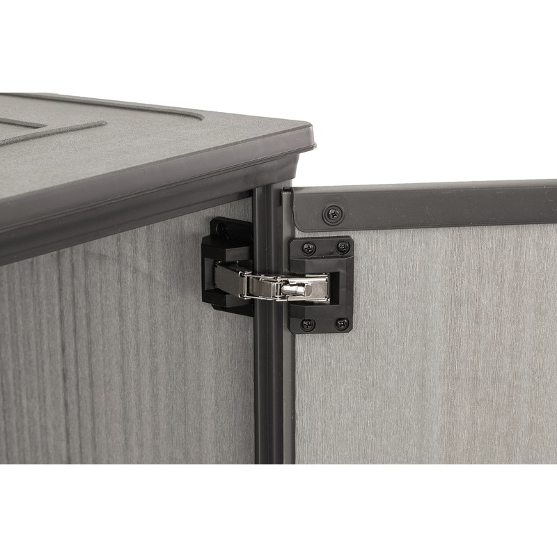 Buy KETER Patio Store Outdoor Storage/Wheelie Bin Shed (Deco Grey