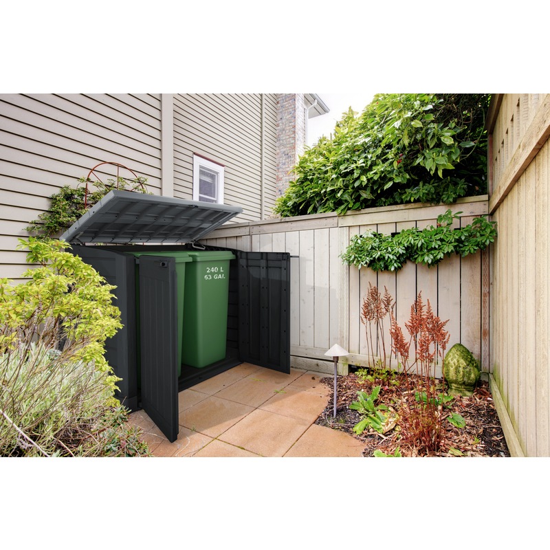 Buy KETER StoreItOut Max Outdoor Storage/Wheelie Bin Shed (Black/Grey