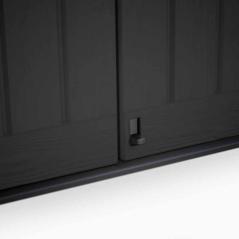 Buy KETER StoreItOut Max Outdoor Storage/Wheelie Bin Shed (Black/Grey) MyDeal