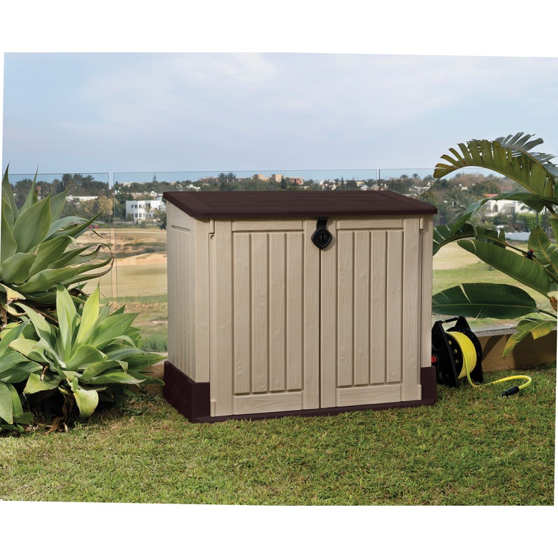 Buy KETER StoreItOut Midi Outdoor Storage/Wheelie Bin Shed (Taupe