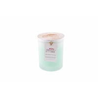 Hematite Crystal Gemstone Candle - Soy Wax - Heal, Balance and Harmonise - Gift Idea