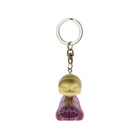 Little Buddha Figurine Keychain - Key Ring - Choose Your Thoughts - LIMITED EDITION - GIFT IDEA