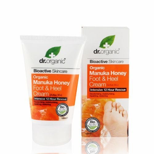 Organic Manuka Honey Foot and Heel Cream 125ml - May Special Offer