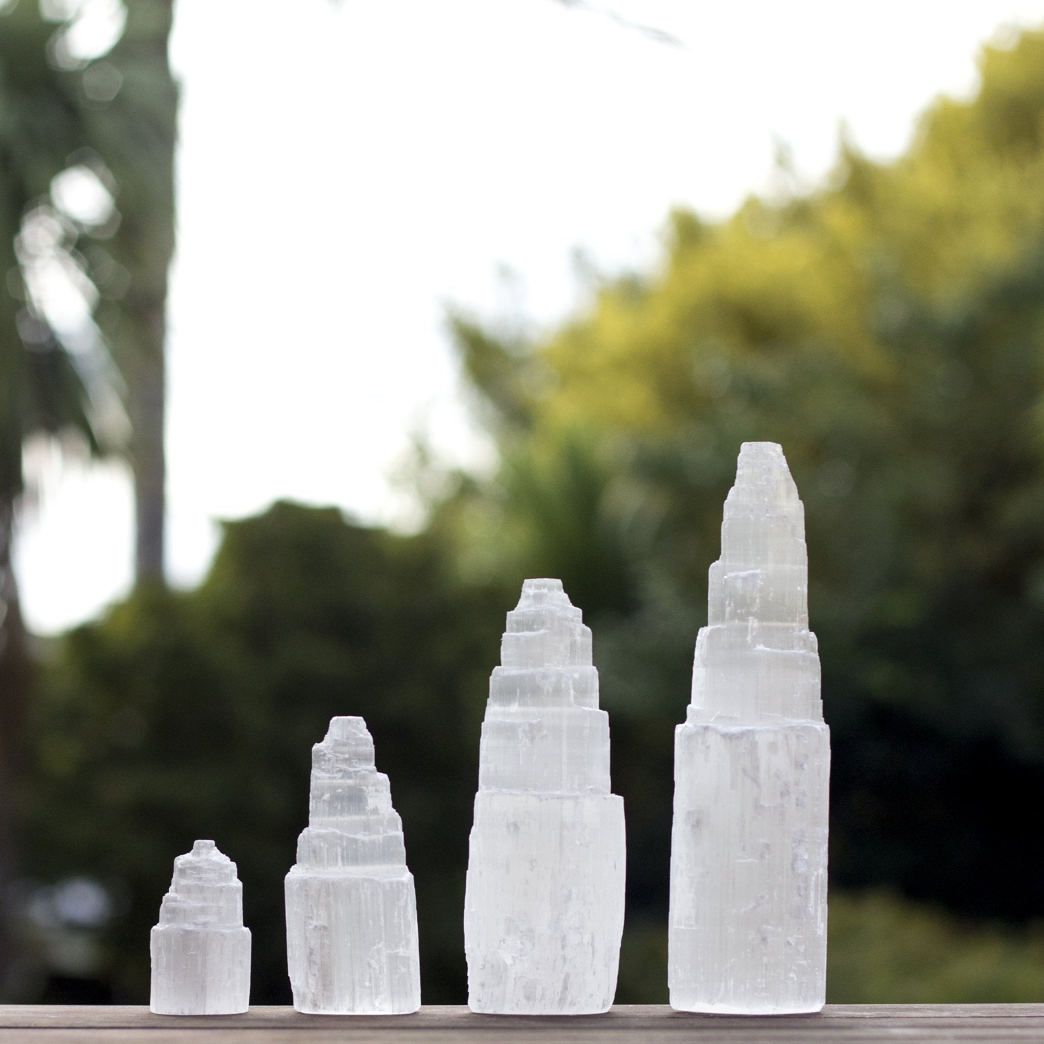 Selenite Towers - Intuition, Healing, Power and Protection - Crystal Healing