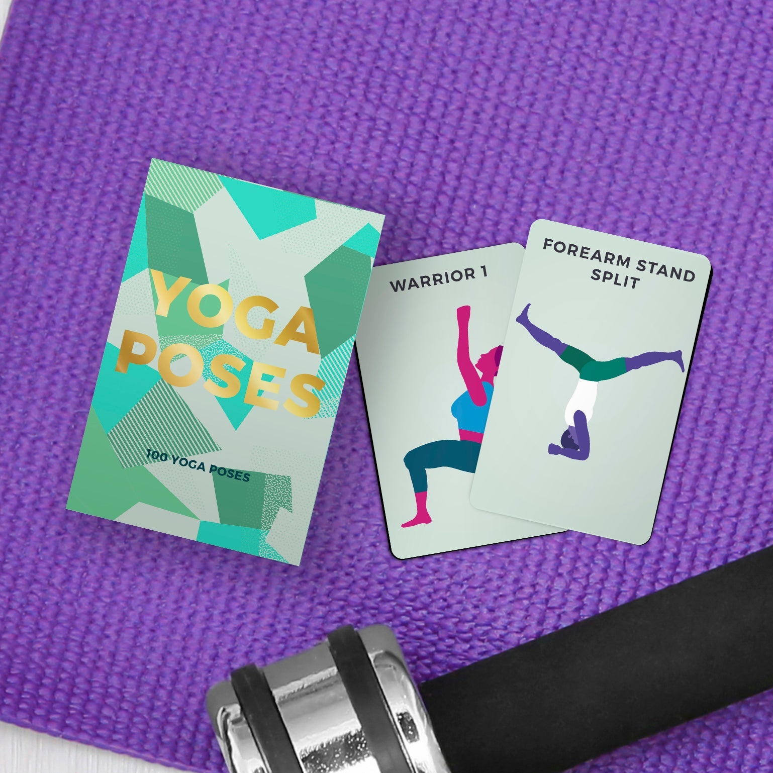 Amazon.com : WorkoutLabs Yoga Cards – Beginner: Visual Study, Class  Sequencing & Practice Guide with Essential Poses, Breathing Exercises &  Meditation · Plastic Flash Cards Deck with Sanskrit : Sports & Outdoors