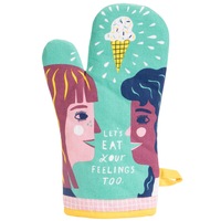 Blue Q - Let's Eat Your Feelings Oven Mitt