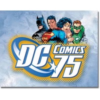 DC Comics 75Retro Tin Sign