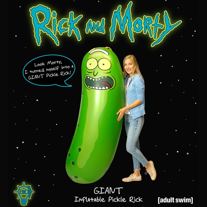 pickle rick inflatable