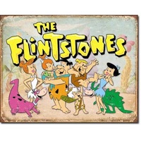 The Flintstones Retro Tin Sign