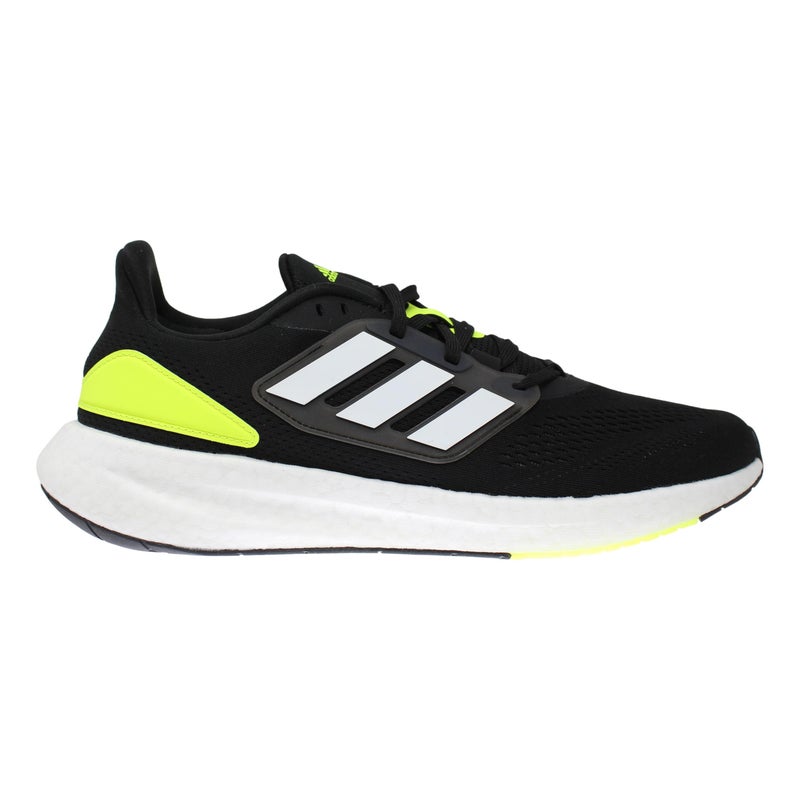 Buy Adidas Pureboost 22 Core Black/Cloud White/Solar Yellow HQ1449 Men ...