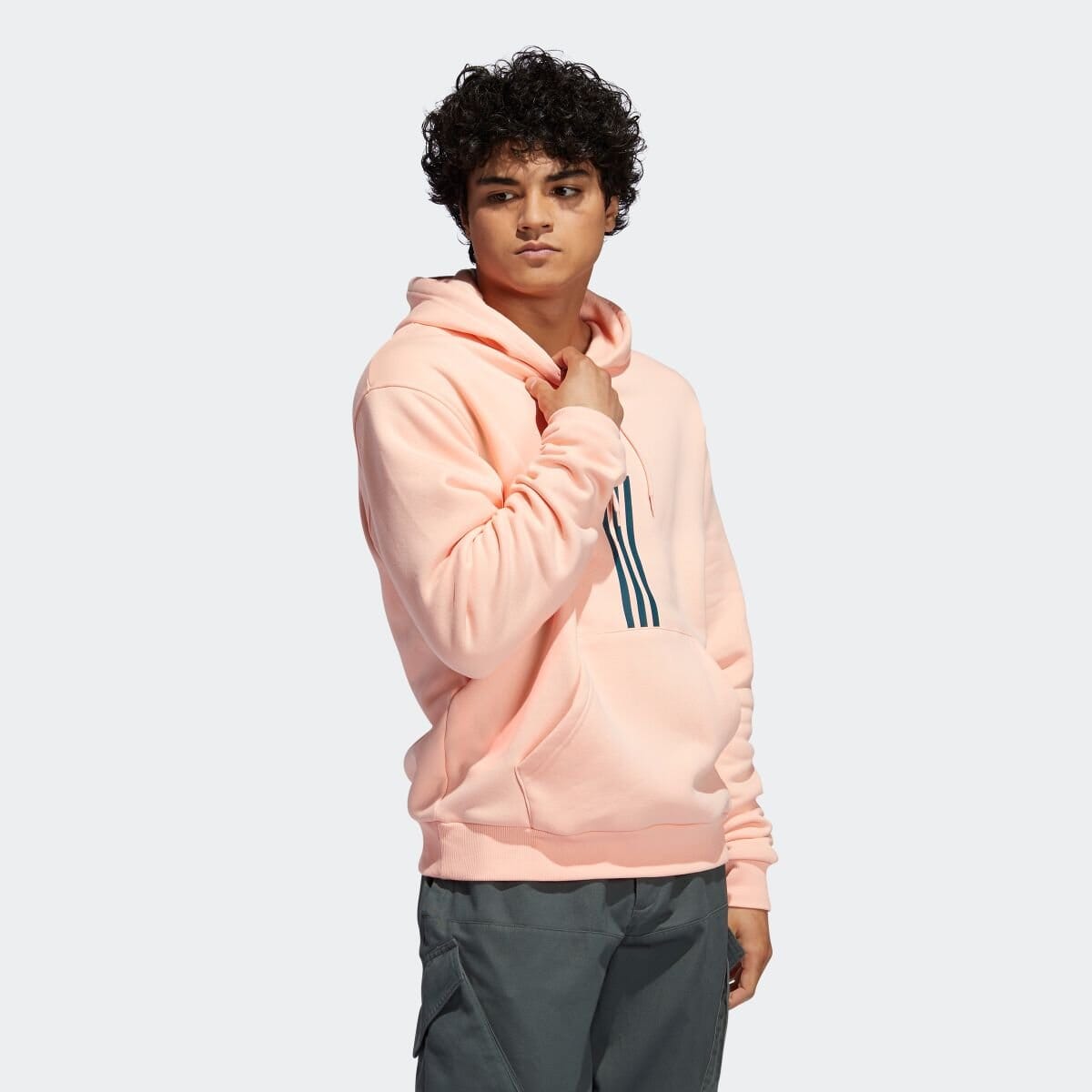 Adidas solid pillar store hoodie