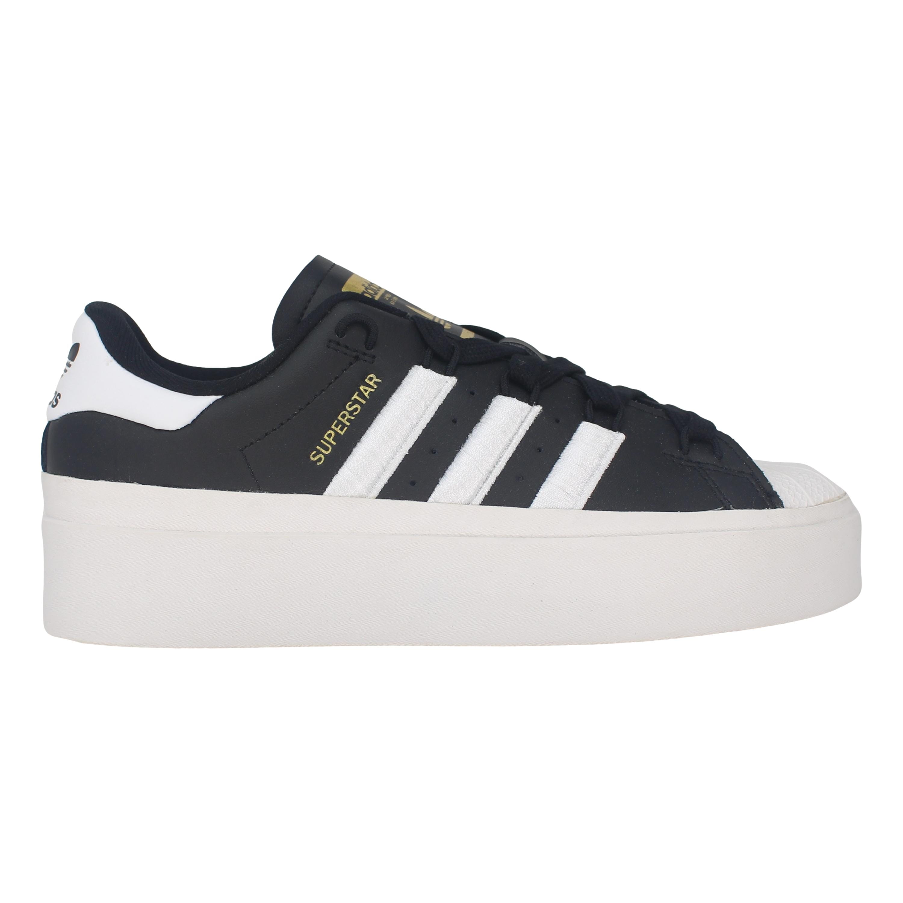 Adidas superstar core black  shop cloud white  gold metallic