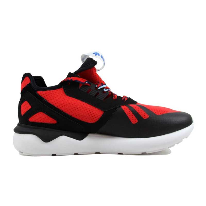 Adidas tubular store runner red black