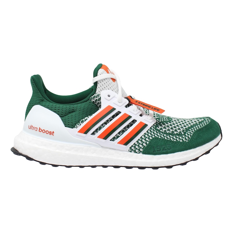 Buy Adidas Ultraboost 1.0 White/Orange/Dark Green HQ5884 Men's - MyDeal