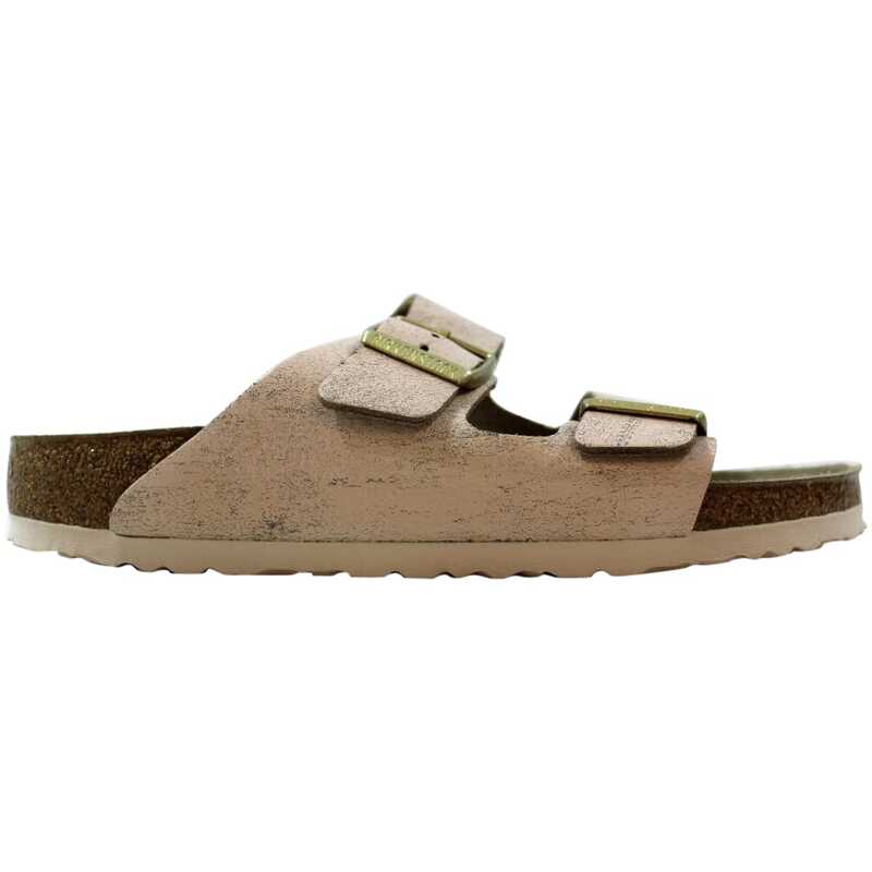 Buy Birkenstock Arizona BS Washed Metallic Rose Gold 1008800