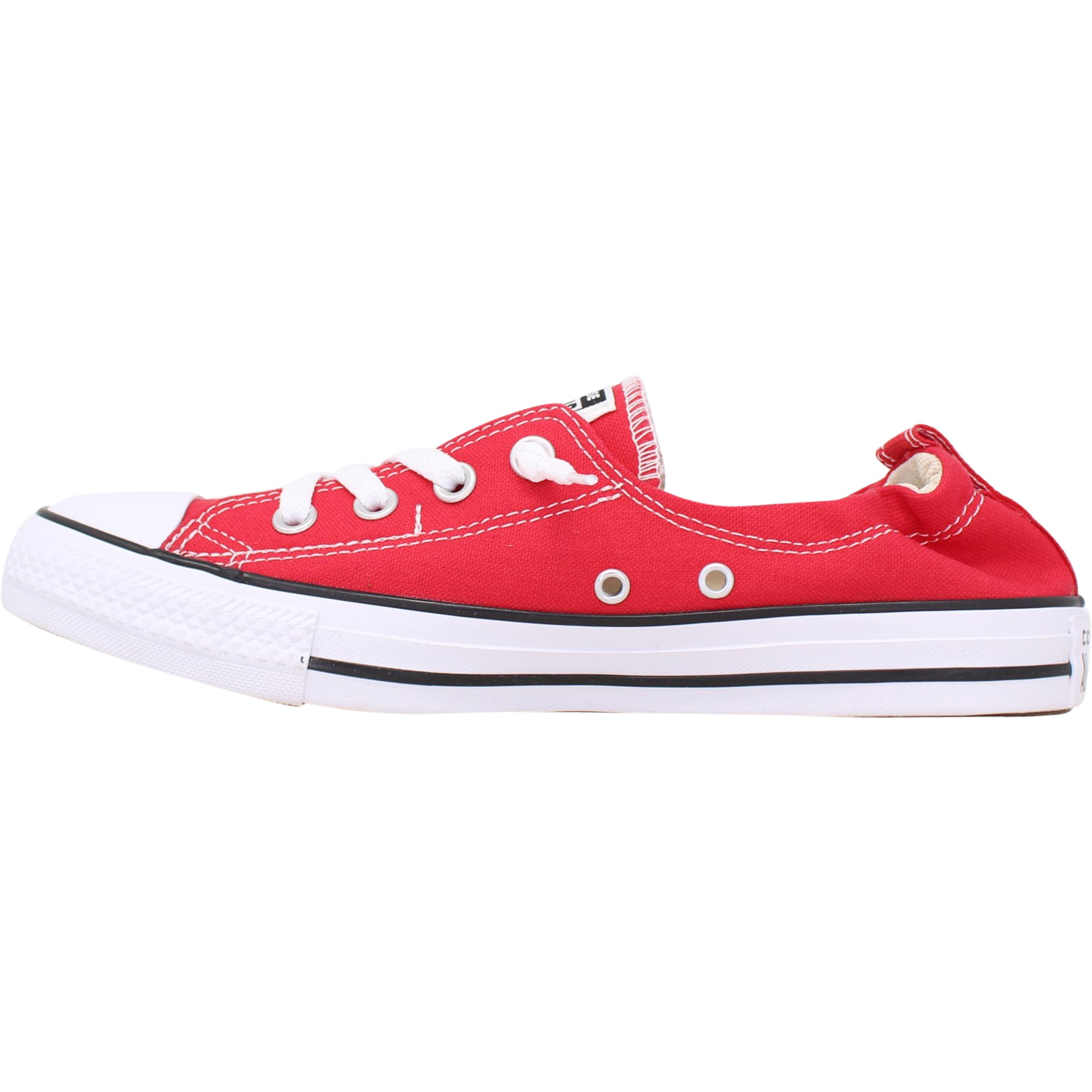 Womens red hot sale shoreline converse