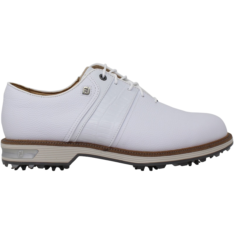 Buy FootJoy Premiere Packard Golf Shoes White 53908 Men's - MyDeal