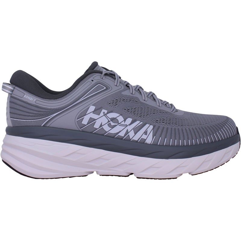 Buy Hoka Bondi 7 Grey 1117033/WDDS Men's - MyDeal