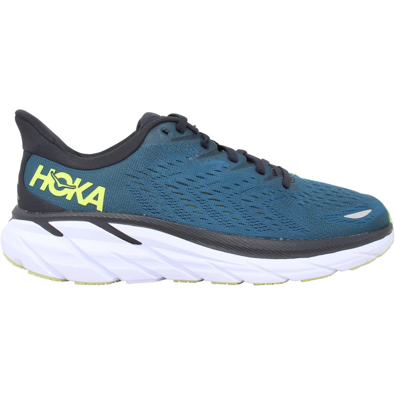 Buy Hoka Clifton 8 Green/Black-White 1119393/BCBT Men's - MyDeal