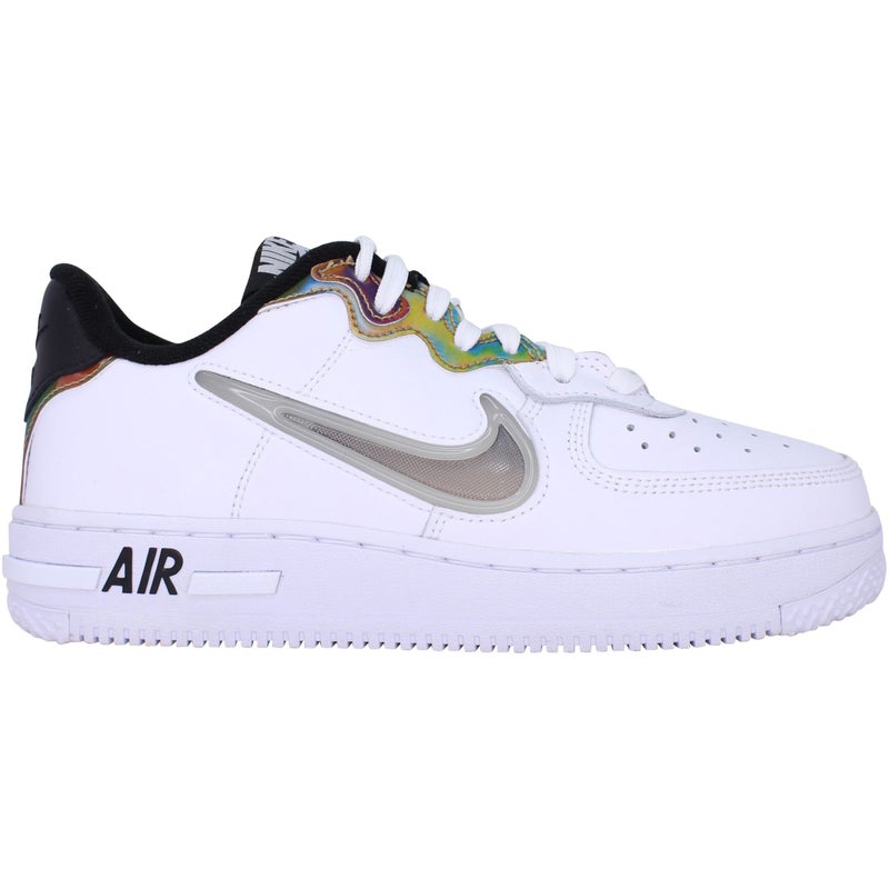 Buy Nike Air Force 1 React LV8 White/Glow-Black-Multi-Color CN9838