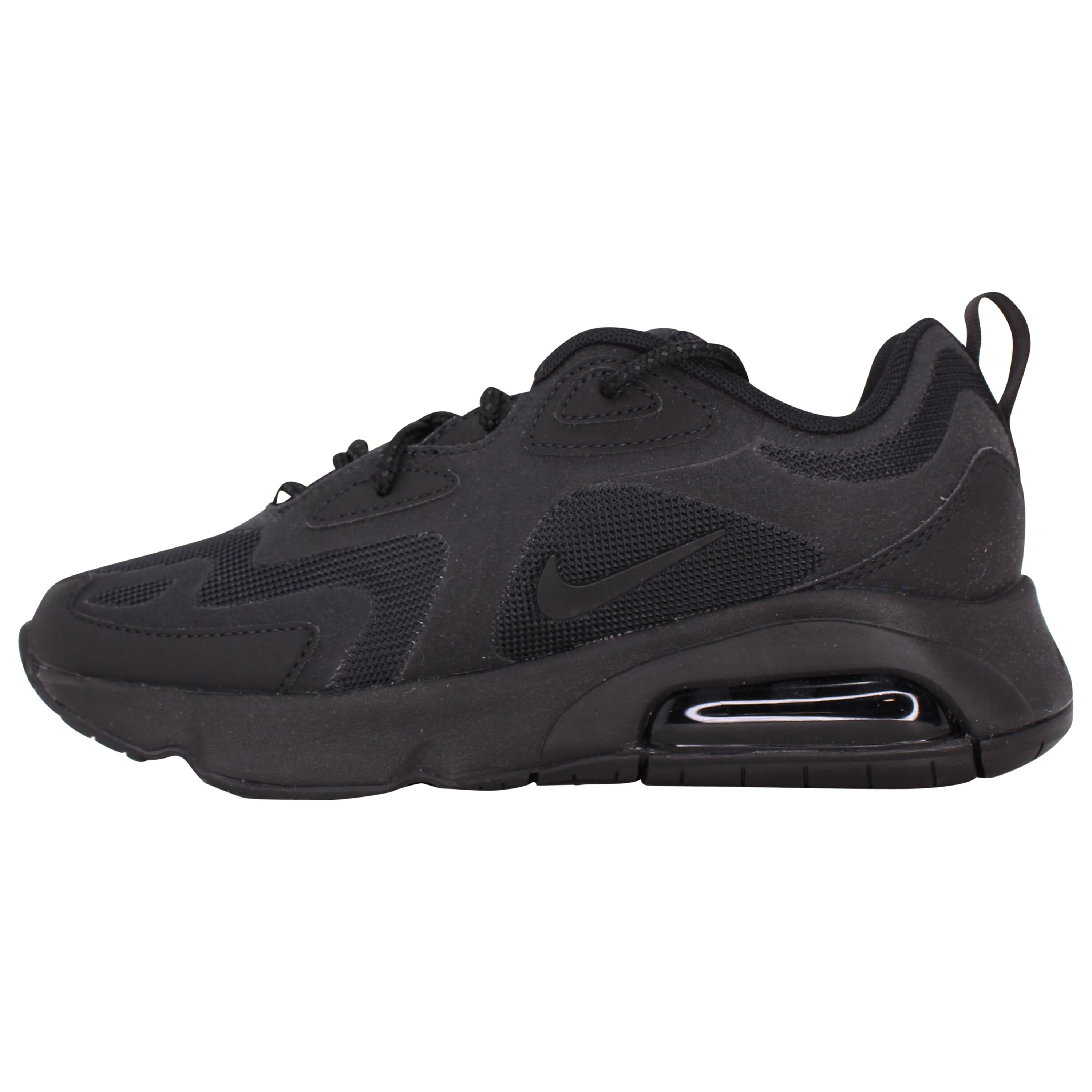 Womens black nike sales air max 200