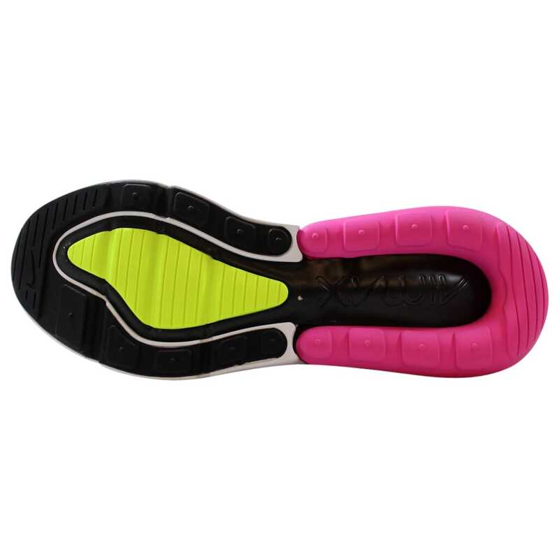 Nike 270 white/volt/black/laser clearance fuchsia