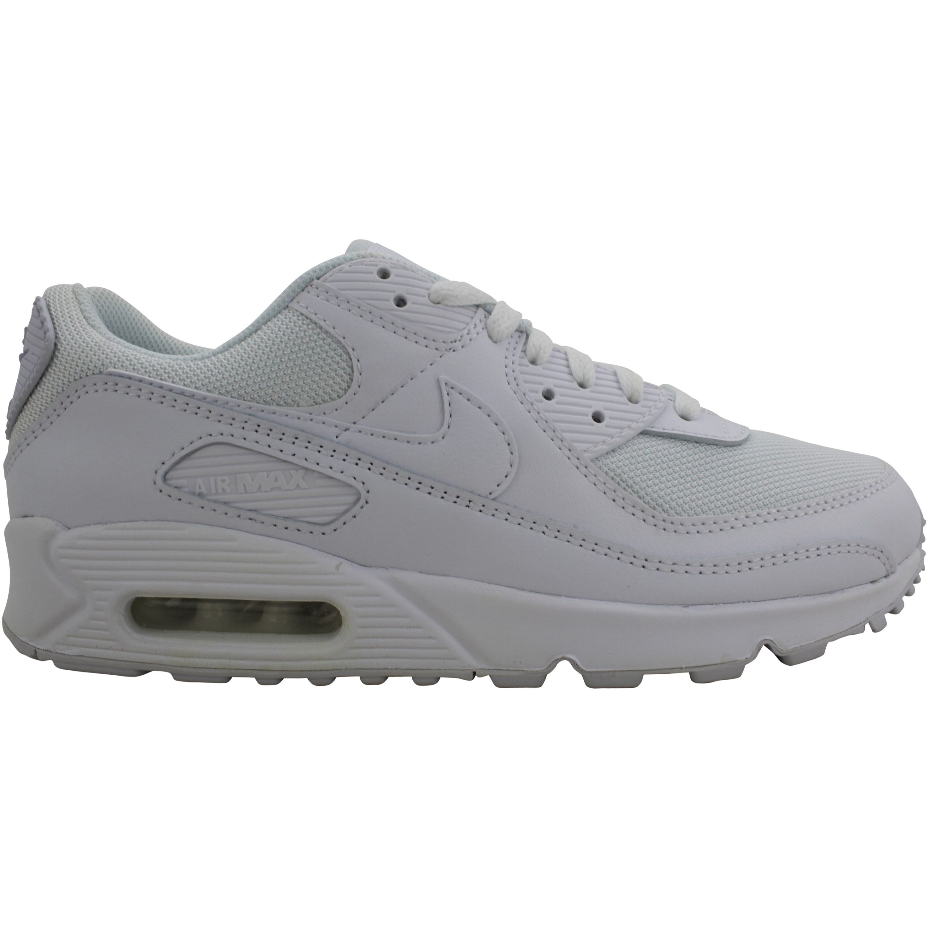 Nike air max 90 outlet - mens white/wolf grey/black